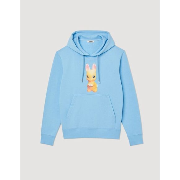 Sandro Rabbit Bunny Print Hoodie NEW NWT - Picture 1 of 9